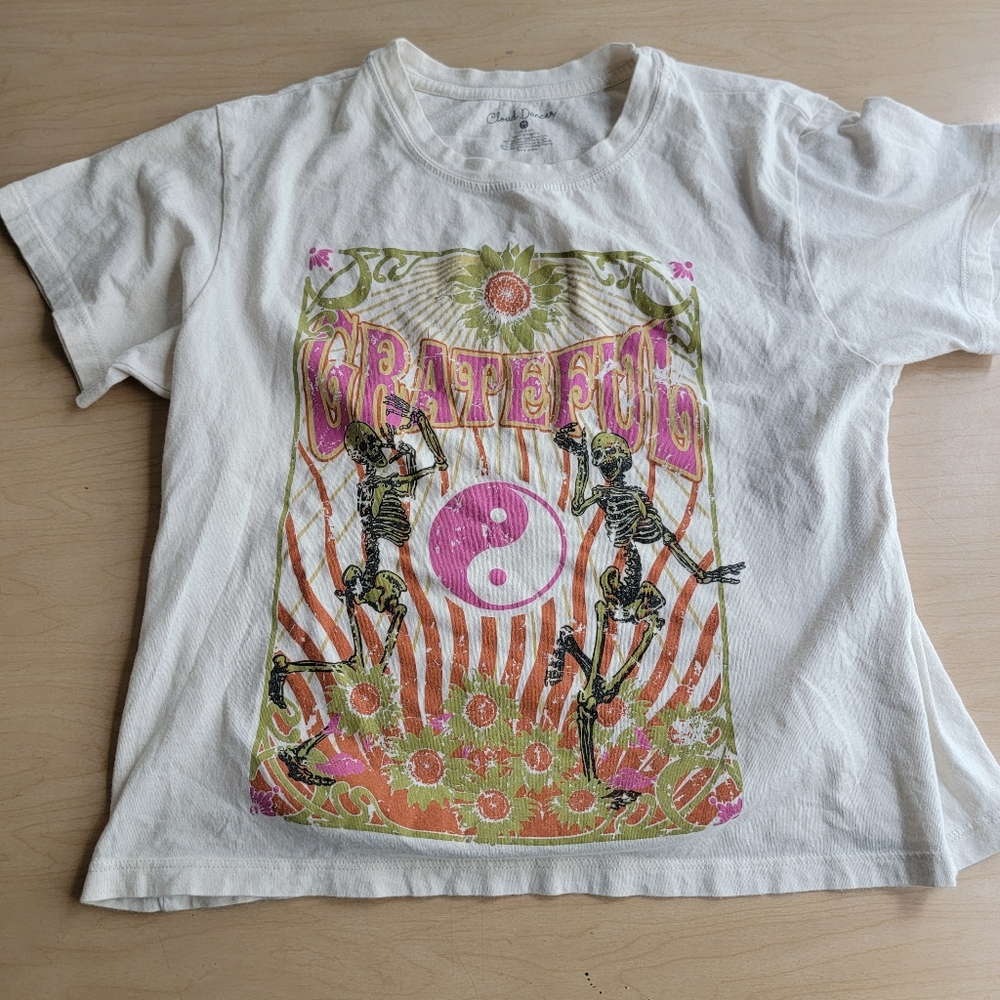 Grateful Dead Graphic Tee 100% Cotton Medium